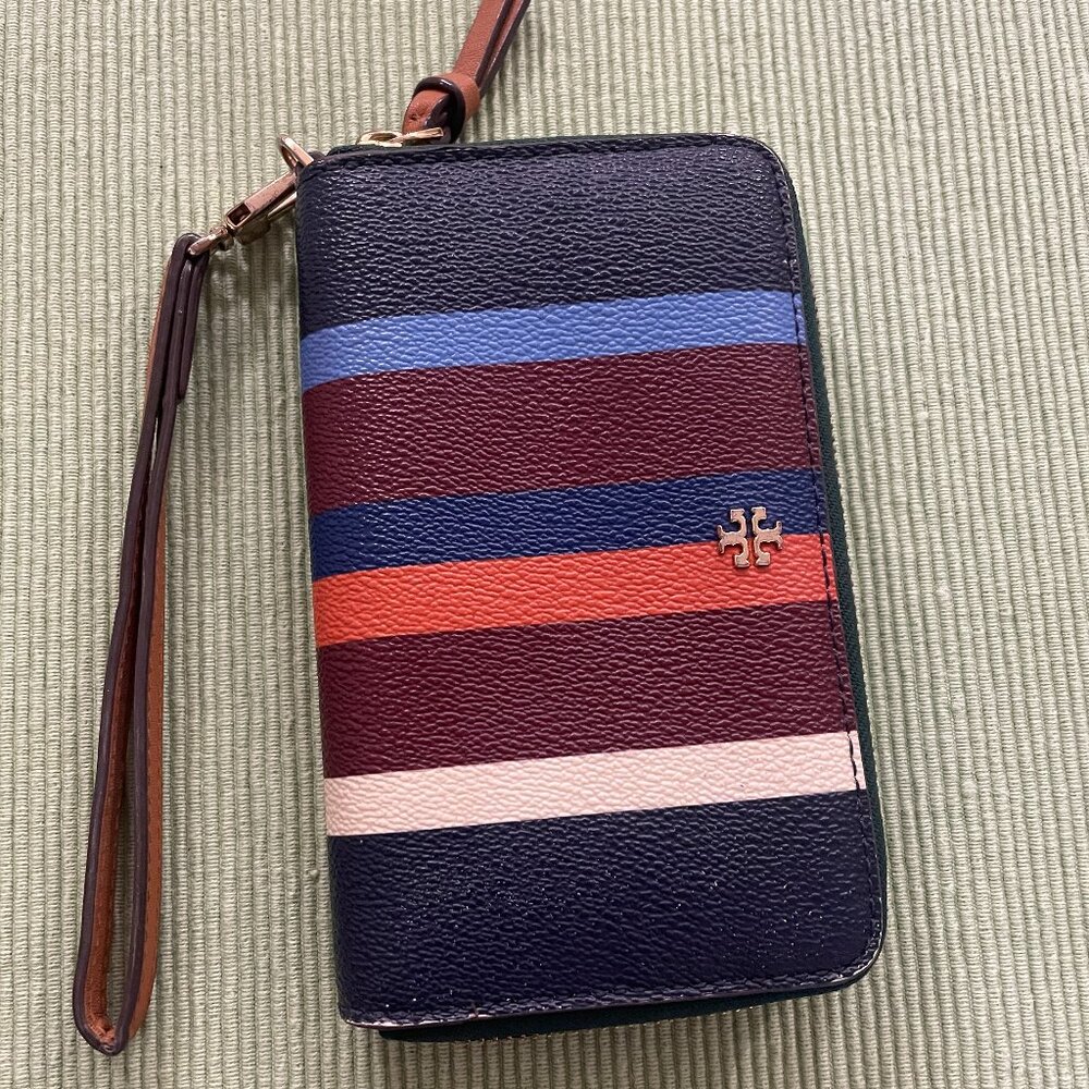 Tory Burch Kerrington Color Block Wallet